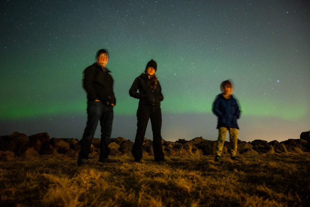 Photographing Northern Lights in Iceland